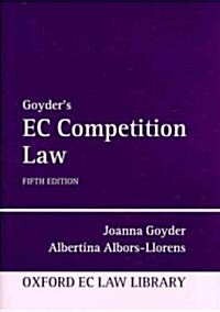Goyders EC Competition Law (Hardcover, 5 Revised edition)