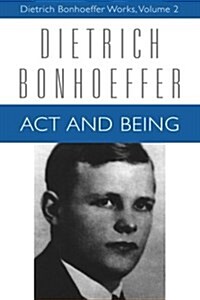 [중고] ACT and Being: Dietrich Bonhoeffer Works, Volume 2 (Paperback)