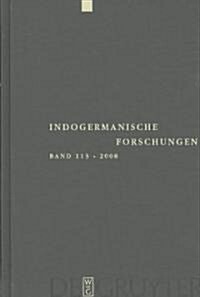 Indogermanische Forschungen (Hardcover)