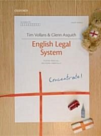 English Legal System Concentrate (Paperback)