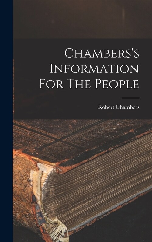 Chamberss Information For The People (Hardcover)