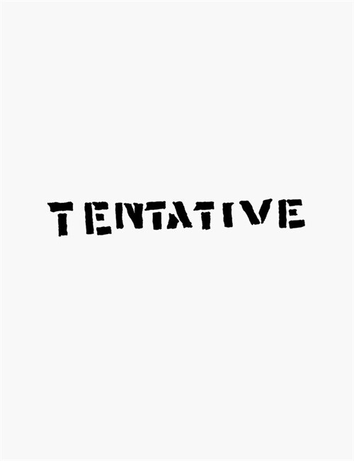 Calder/Tuttle: Tentative (Hardcover)