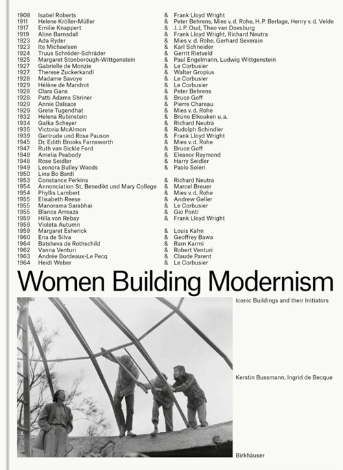 Women Building Modernism.: Iconic Buildings and Their Female Initiators. (Hardcover)