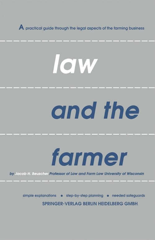 Law and the farmer (Paperback)