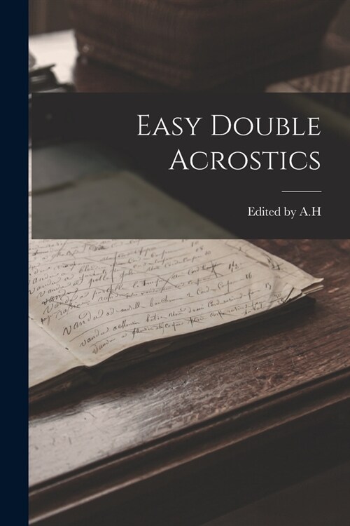 Easy Double Acrostics (Paperback)