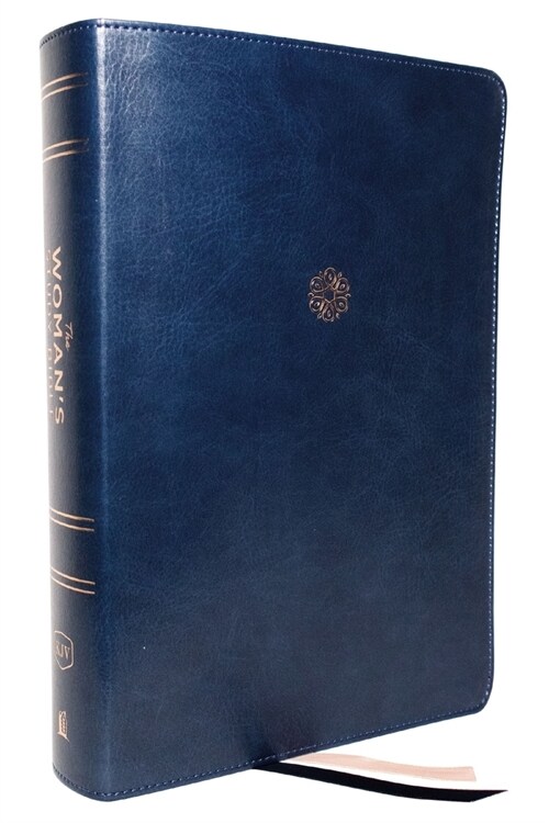 Kjv, the Womans Study Bible, Blue Leathersoft, Red Letter, Full-Color Edition, Comfort Print (Thumb Indexed): Receiving Gods Truth for Balance, Hope (Imitation Leather)