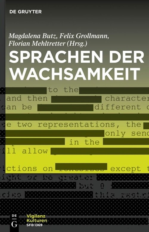 Sprachen Der Wachsamkeit (Paperback)
