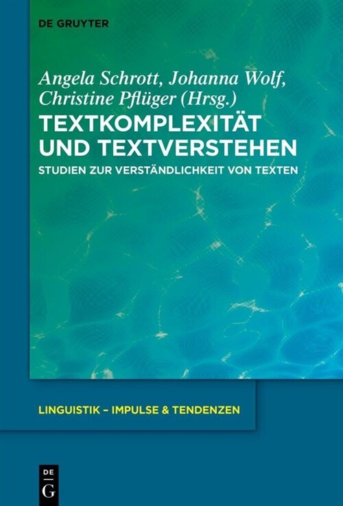 Textkomplexit? und Textverstehen (Hardcover)