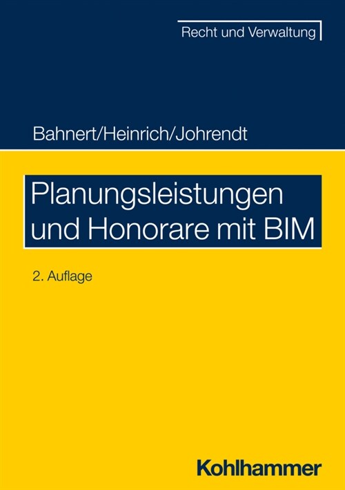 Planungsleistungen Und Honorare Mit Bim (Paperback)
