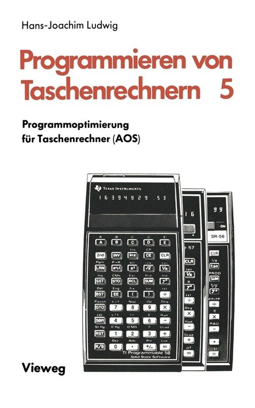Programmoptimierung f? Taschenrechner (AOS) (Paperback)
