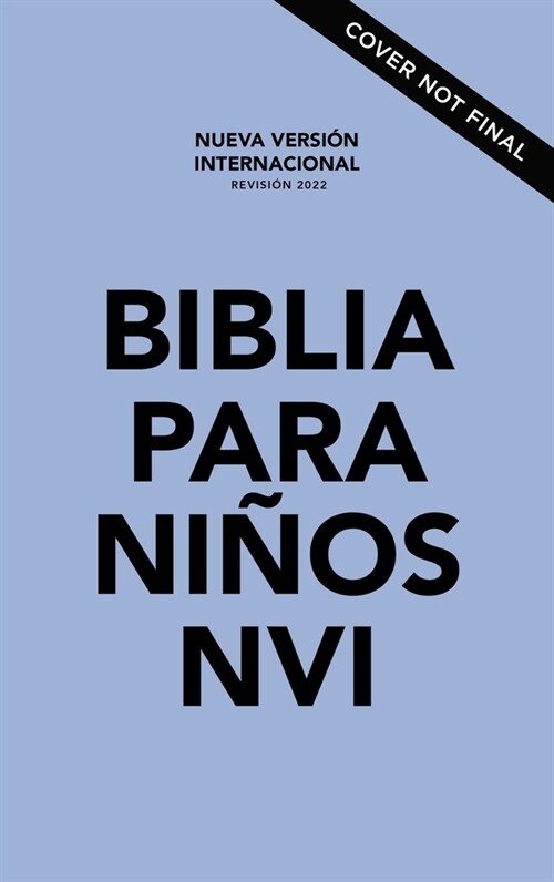 Biblia Para Ni?s Nvi, Texto Revisado 2022, Tapa Dura, Comfort Print (Hardcover)