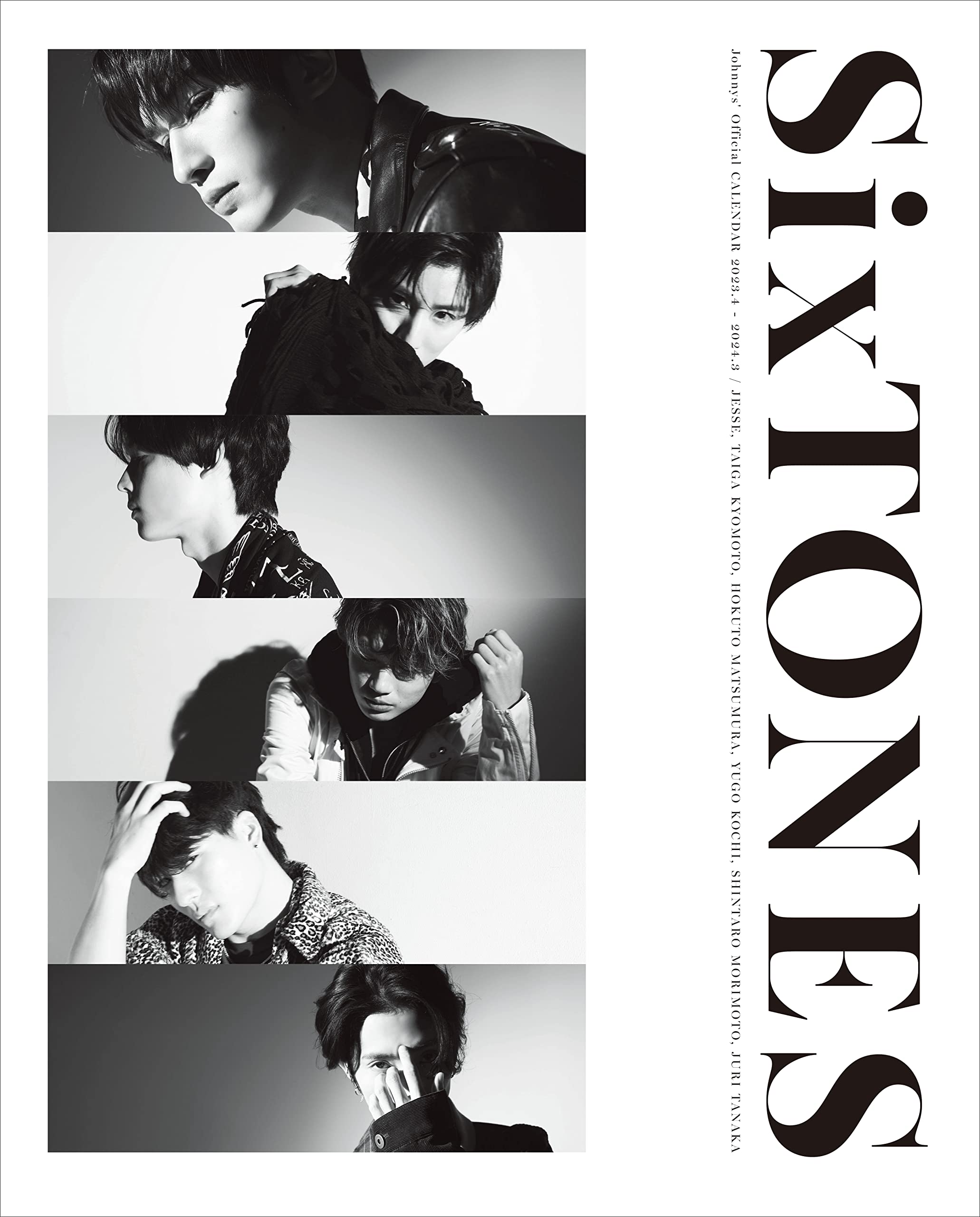 SixTONESカレンダ- 2023.4→2024.3 Johnnys Official