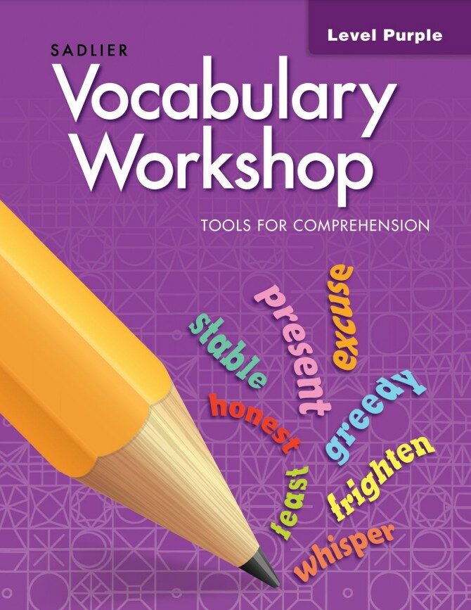 [중고] Vocabulary Workshop Tools for Comprehension Purple : Student Book (G-2) (Paperback)