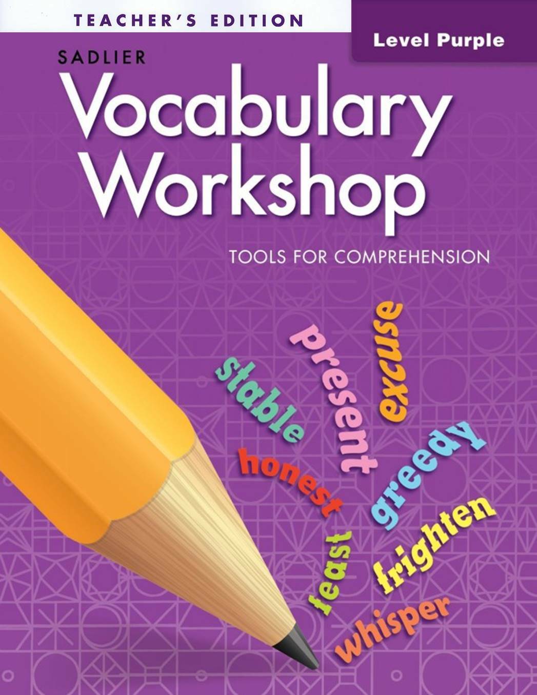 Vocabulary Workshop Tools for Comprehension Purple(G-2) : Teachers Edition (Paperback)