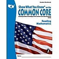 Swyk on the Common Core Gr 4, Student Workbook: Assessing Student Knowledge of the Common Core State Standards (Paperback)