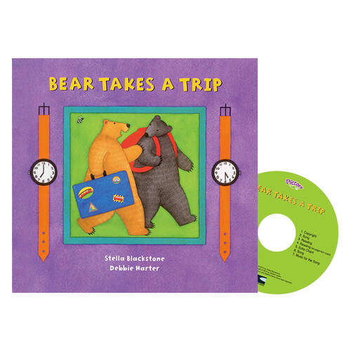 Pictory Set Pre-Step 06 : Bear Takes a Trip (Paperback + Hybrid CD)