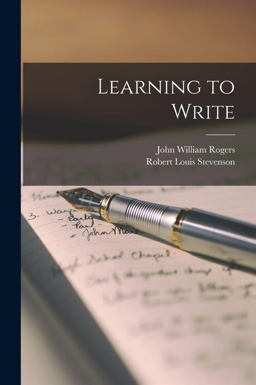 Learning to Write (Paperback)
