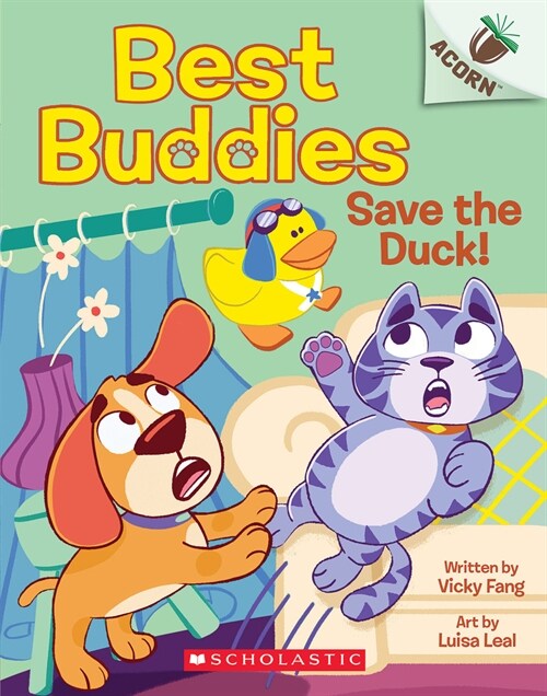 Best Buddies #2:Save the Duck! (An Acorn Book) (Paperback)