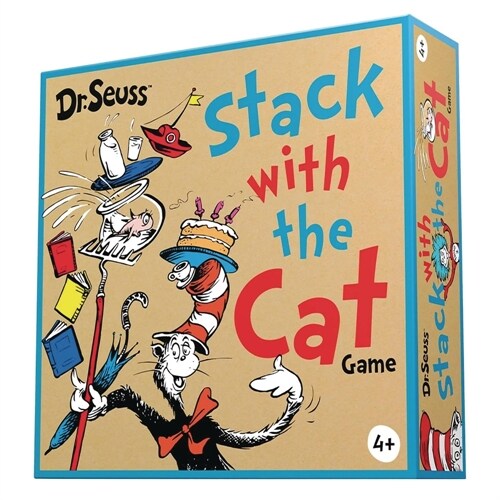 Doctor Seuss Stack with the Cat Game (Board Games)