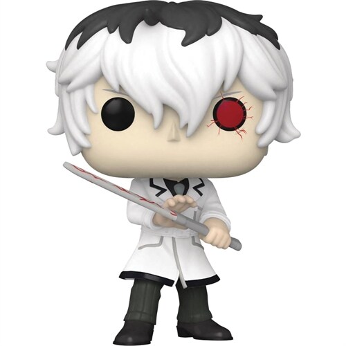 Pop Tokyo Ghoul Re Ken Kaneki in White Outfit Vinyl Figure (Other)