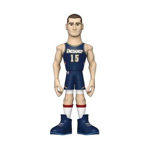 Vinyl Gold NBA Nuggets Nikola Jokic Away Uniform 5 Inch Vinyl Figure (Other)