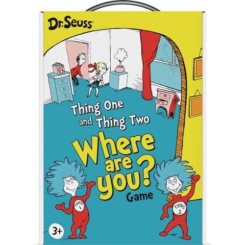Doctor Seuss Thing One and Thing Two Where Are You? Game (Board Games)