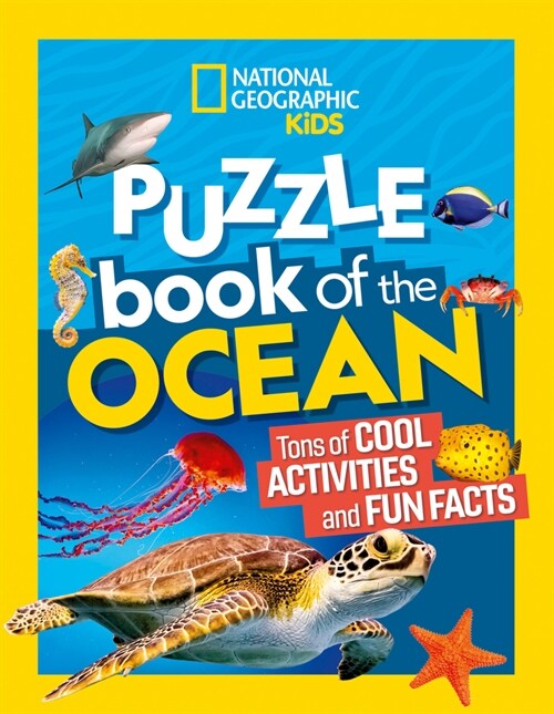 National Geographic Kids Puzzle Book of the Ocean (Paperback)