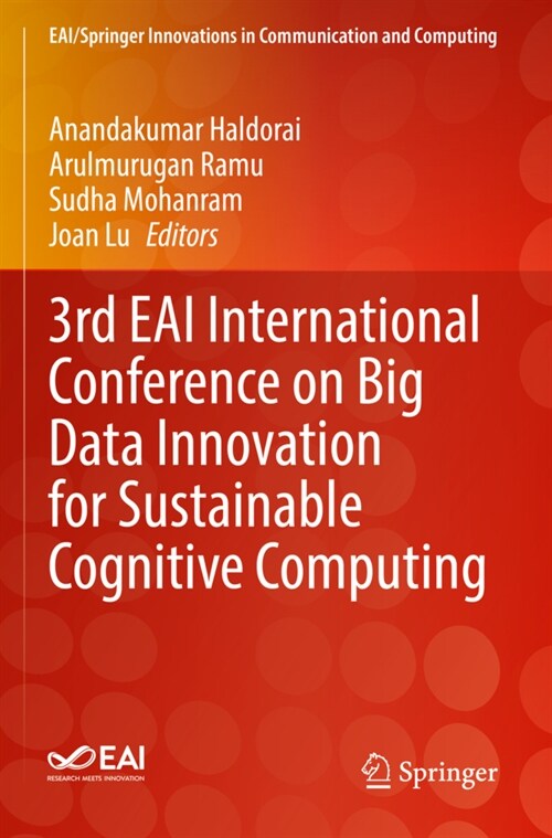 3rd Eai International Conference on Big Data Innovation for Sustainable Cognitive Computing (Paperback, 2022)