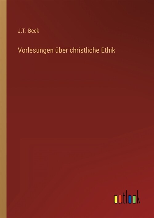 Vorlesungen ?er christliche Ethik (Paperback)