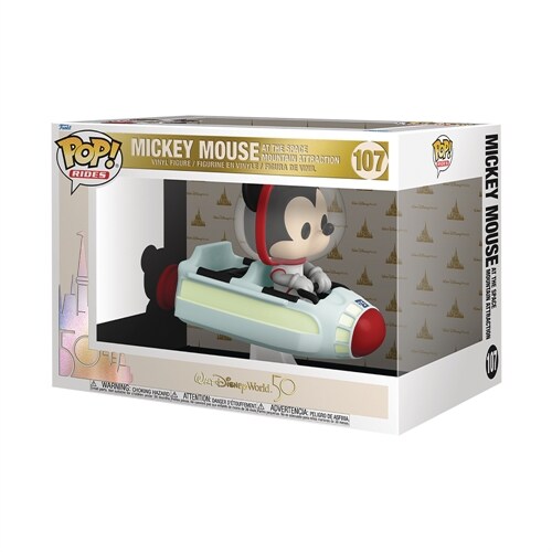 Pop Rides Disney Space Mountain with Mickey Mouse Vinyl Figure (Other)