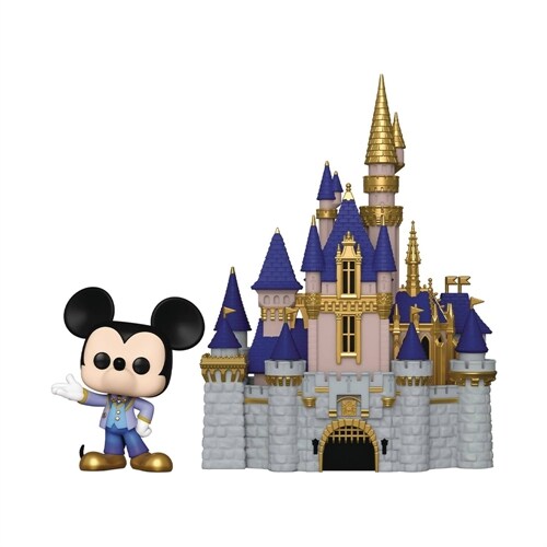 Pop Town Disney Castle with Mickey Mouse Vinyl Figure (Other)