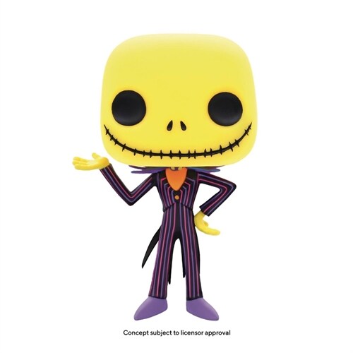 Pop Nightmare Before Chrismas Jack Blacklight Vinyl Figure (Other)