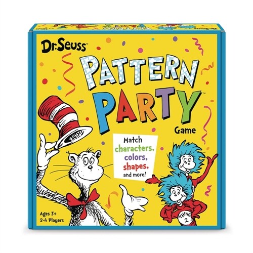 Doctor Seuss Pattern Party Game (Board Games)