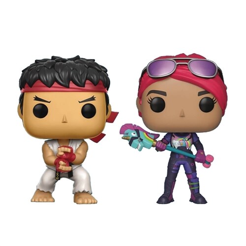 Pop Fortnite Ryu and Brite Bomber Vinyl Figure 2 Pack (Other)