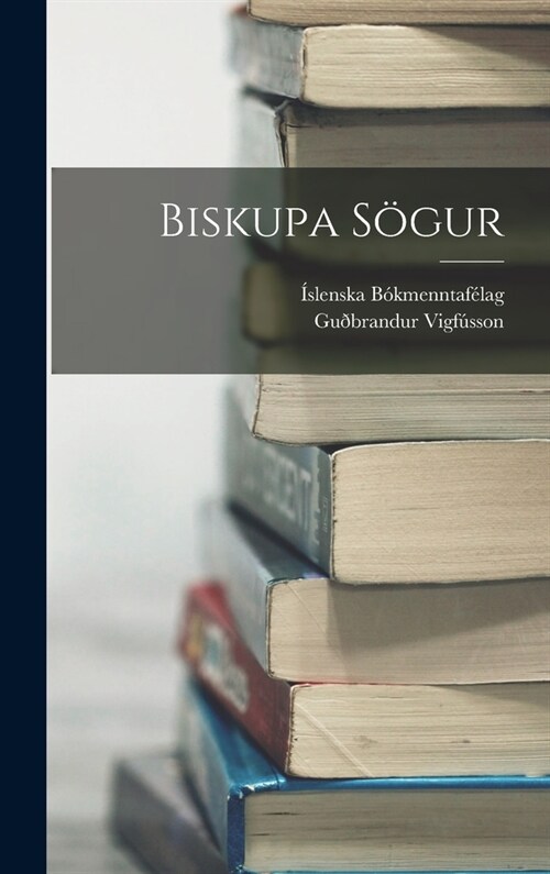 Biskupa S?ur (Hardcover)