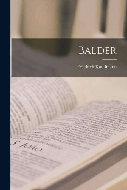 Balder (Paperback)
