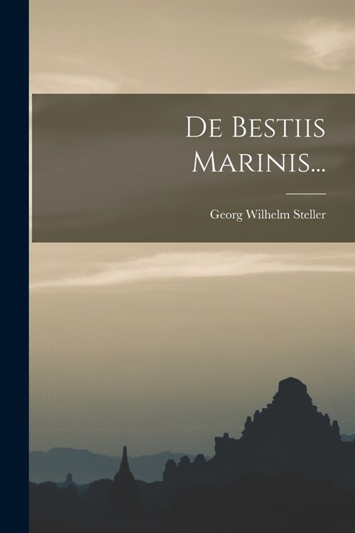 De Bestiis Marinis... (Paperback)