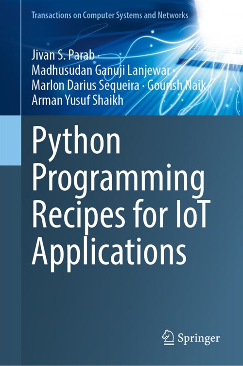 Python Programming Recipes for Iot Applications (Hardcover, 2023)