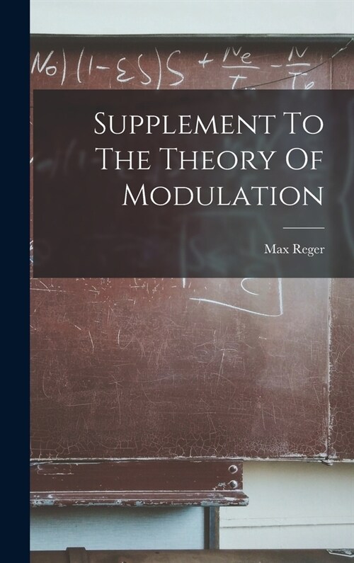 Supplement To The Theory Of Modulation (Hardcover)