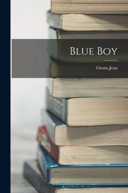 Blue Boy (Paperback)