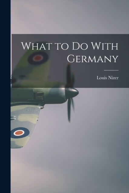 What to do With Germany (Paperback)