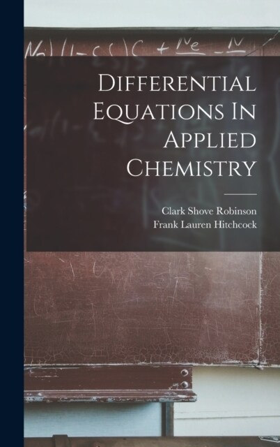 Differential Equations In Applied Chemistry (Hardcover)