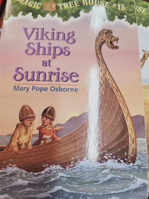 [중고] Magic Tree House #15 : Viking Ships at Sunrise (Paperback)