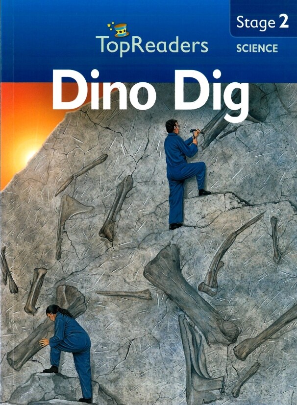 Top Readers 2-12 : Science-Dino Dig (Paperback)