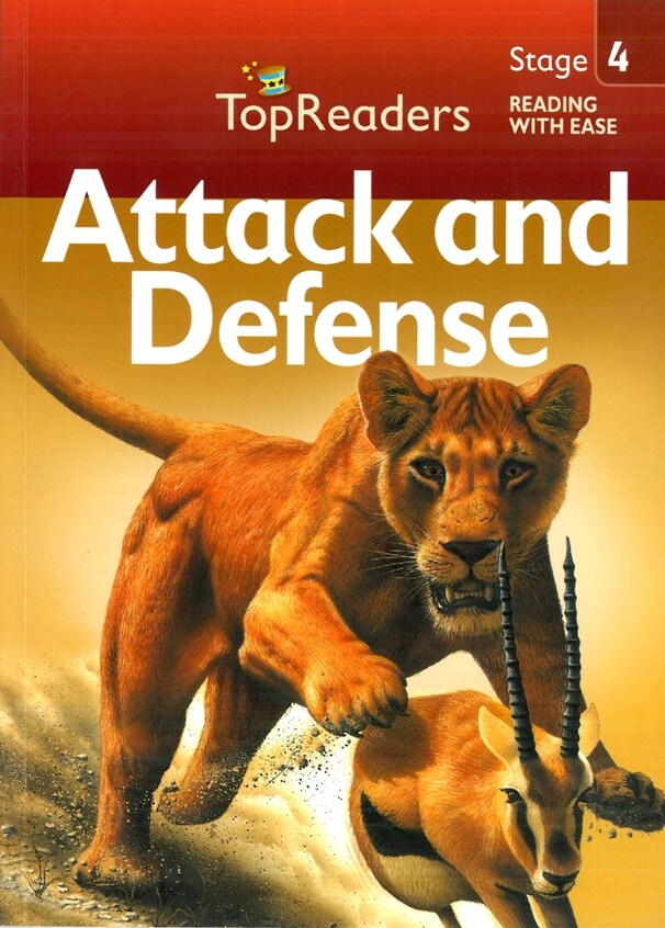 Top Readers 4-01 : Animals-Attack and Defense (Paperback)