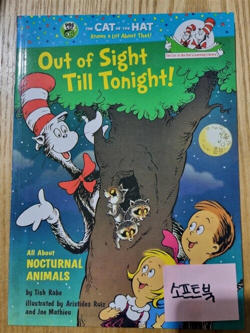 [중고] Out of Sight Till Tonight!: All about Nocturnal Animals (Hardcover)