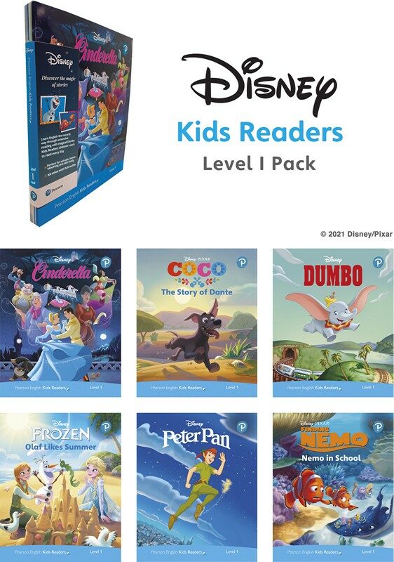 Disney Kids Readers Level 1 Pack