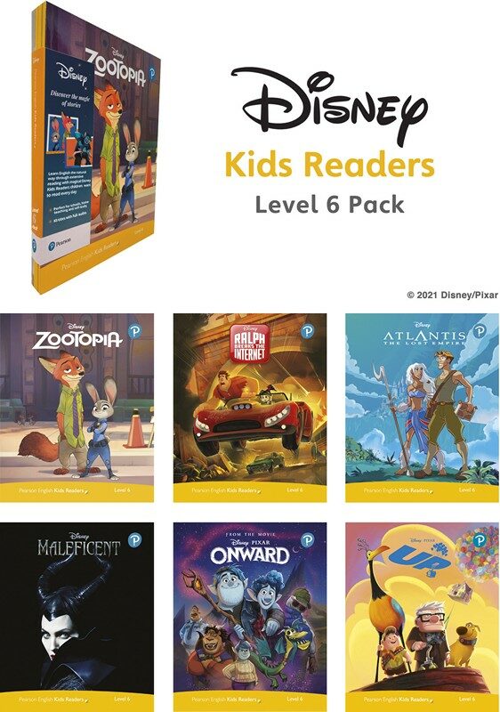 Disney Kids Readers Level 6 Pack