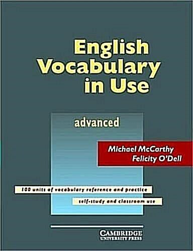 [중고] English Vocabulary in Use Advanced (Paperback)