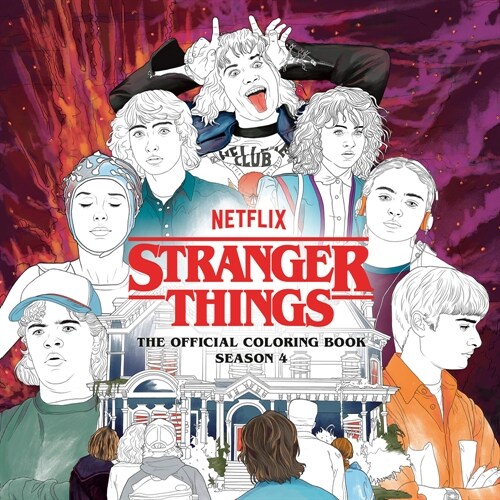Stranger Things: The Official Coloring Book, Season 4 (Paperback)